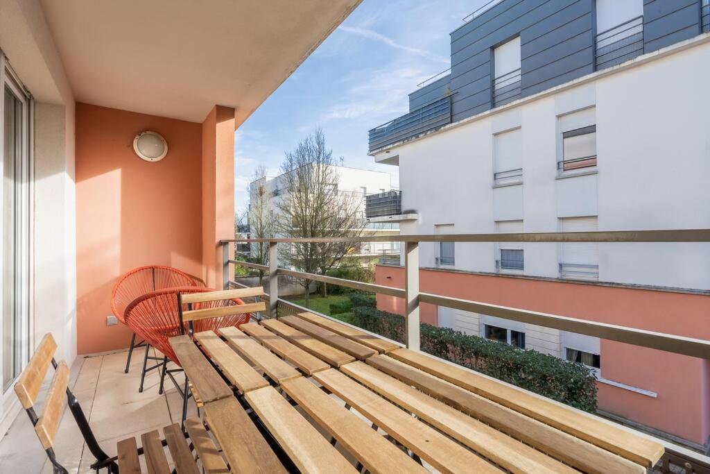 Apartment Le Prague - Parking - Disneyland - Balcon