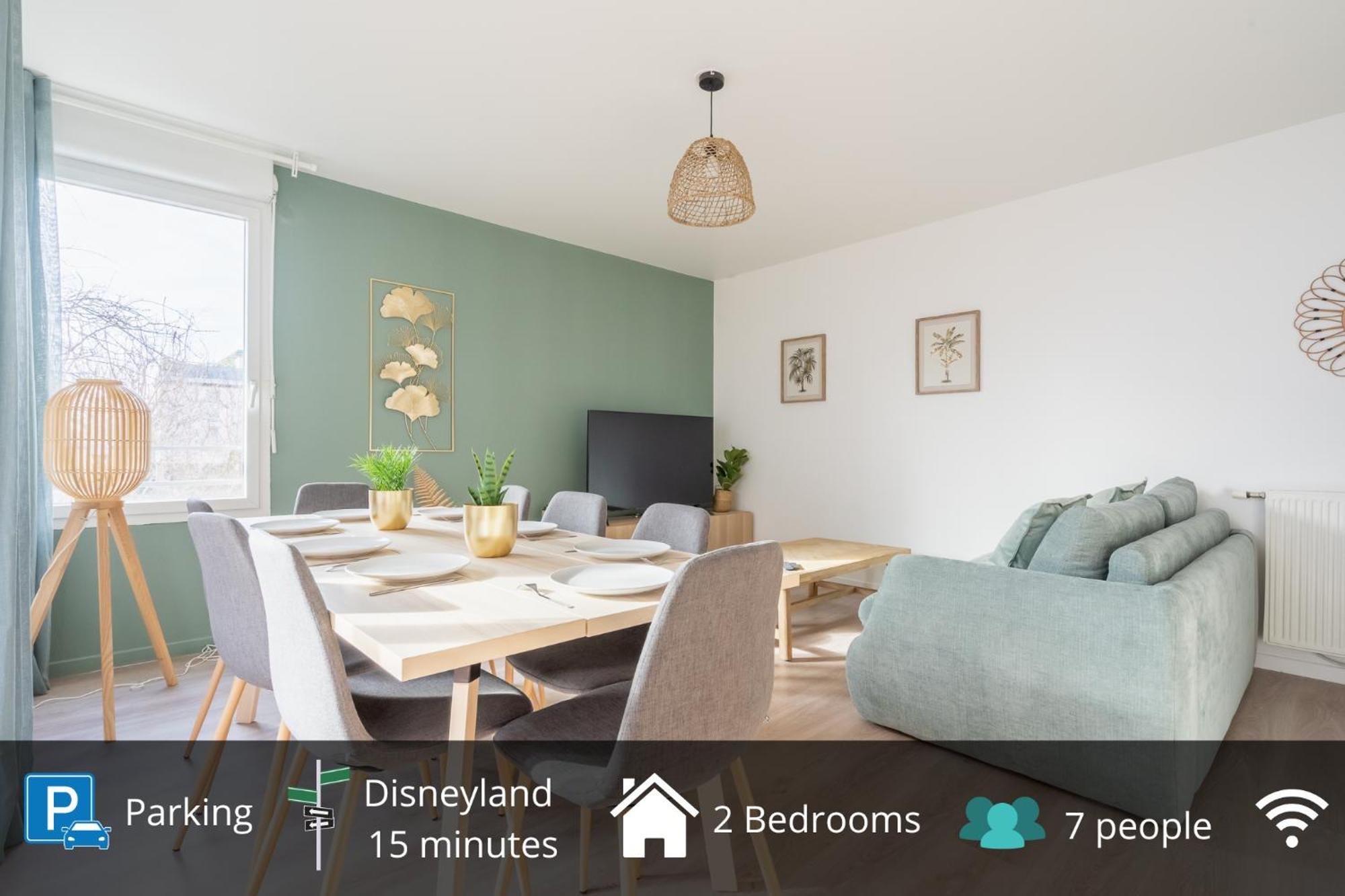 Le Prague - Parking - Disneyland - Balcon Appartement *